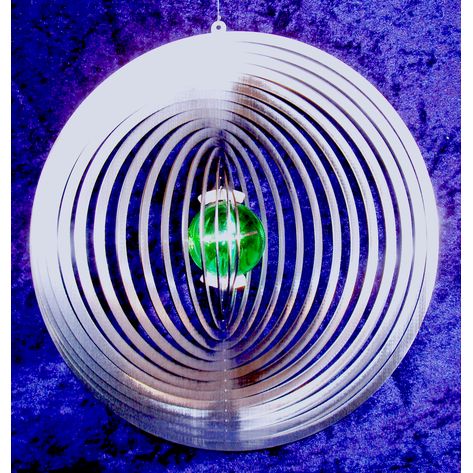 Windspiel Rund "Kugel 40", 210 mm, grn