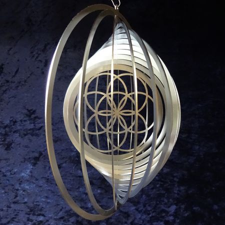 Windspiel Rund "Blume des Lebens" Windspiel Rund "Blume des Lebens"