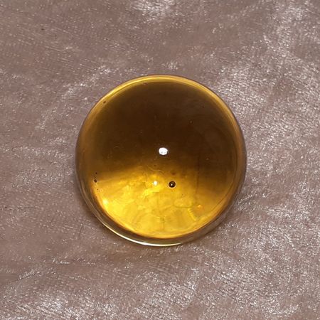Glaskugel 40 mm, gelb